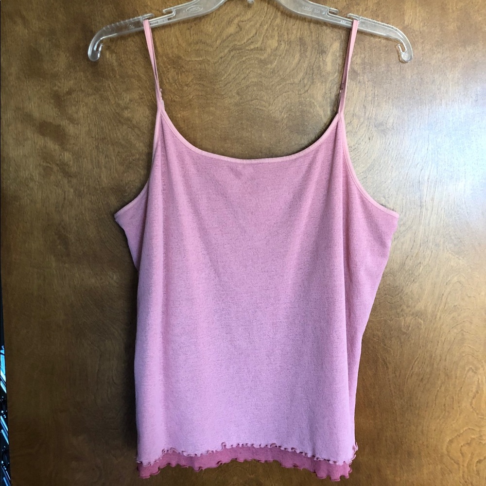J.Jill Layered Two-Tone Pink Camisole
